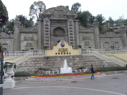 grc水泥構件廠_東部華僑城酒店